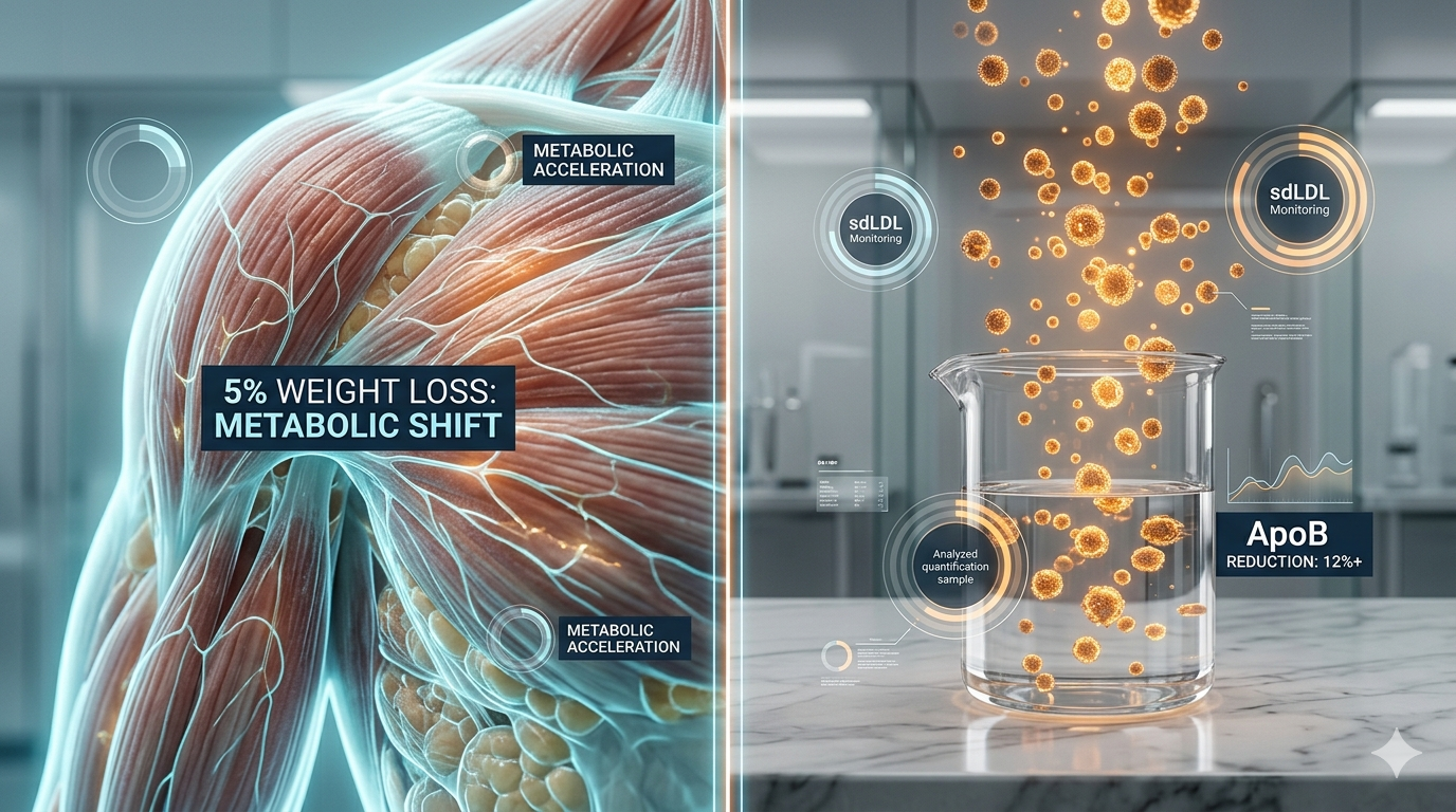 Medicine 3.0: Quantifying the Impact of Weight Loss on Lipid Management